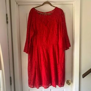 Red Lace Dress